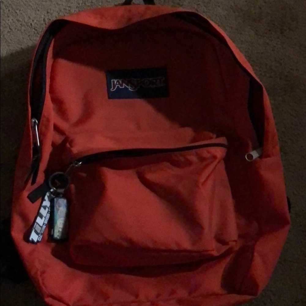 This is a used jansport backpack from tillys